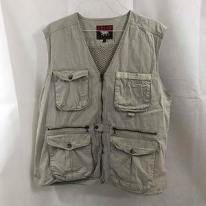 POLAR 6 pocket Fishing Vest Sz XXL